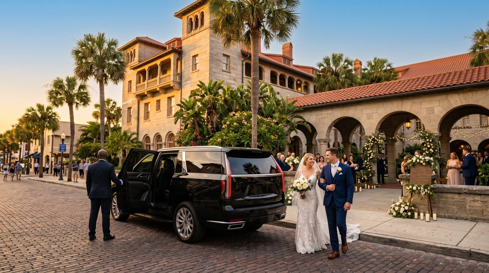 Wedding Transportation in St. Augustine: The Complete Planning Guide