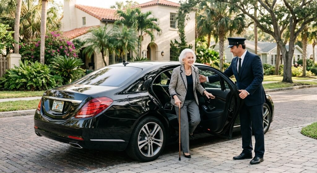 Explore senior transportation options in St. Augustine, FL. Learn what to look for in a caring, reliable senior car service for your loved one.